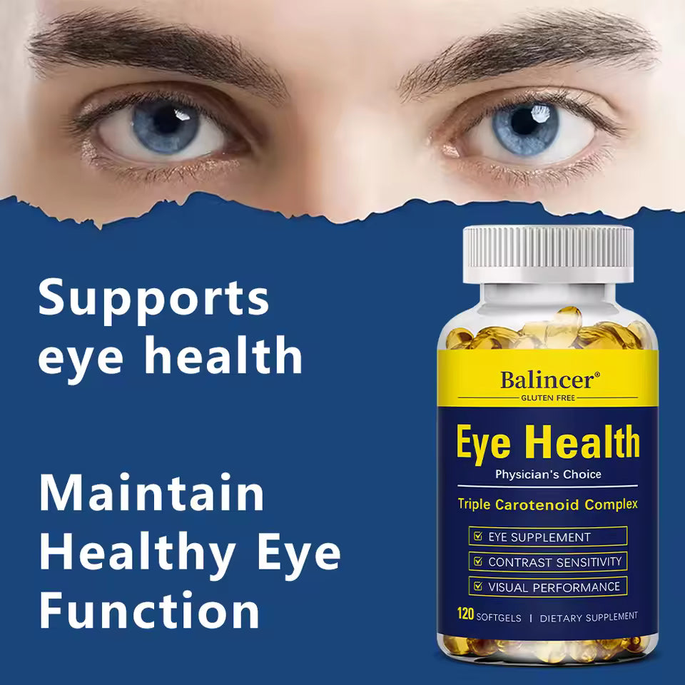 Lutein-with Lutein and Carotene-Eye Health Supplement, Supports Vision Health, Promotes Eye Health, Boosts Visual Performance