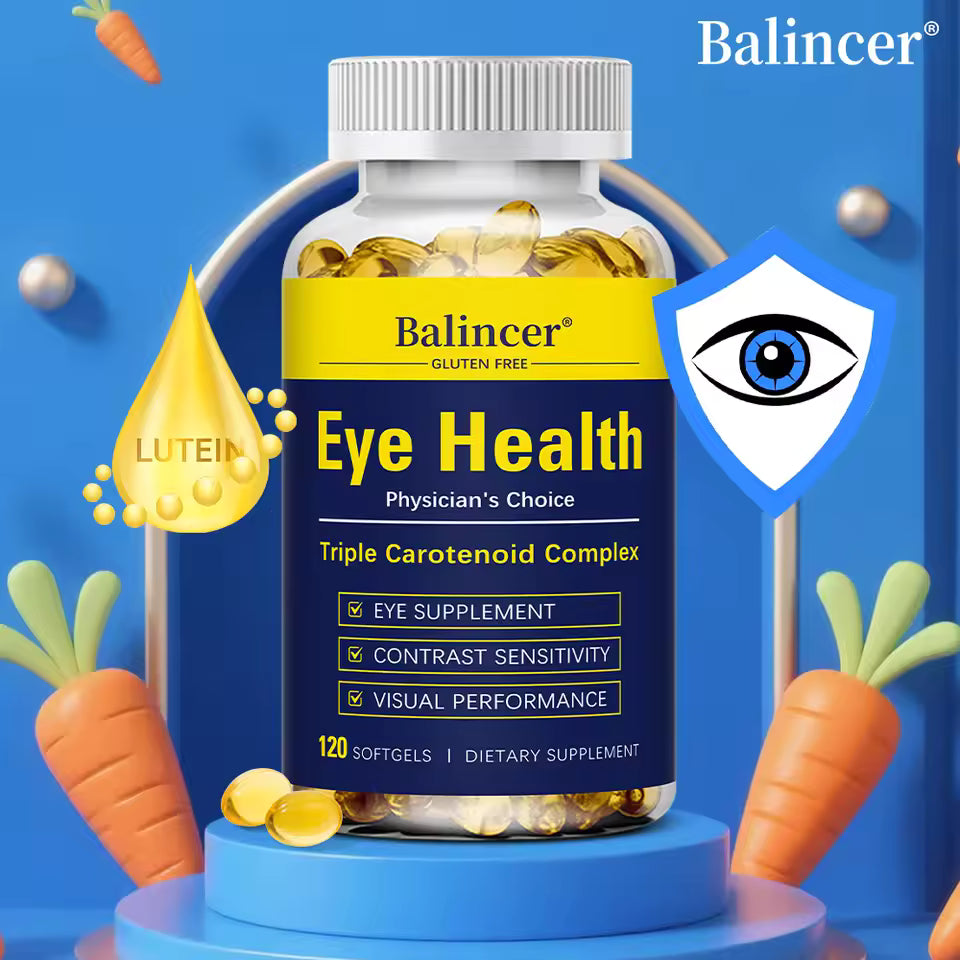 Lutein-with Lutein and Carotene-Eye Health Supplement, Supports Vision Health, Promotes Eye Health, Boosts Visual Performance