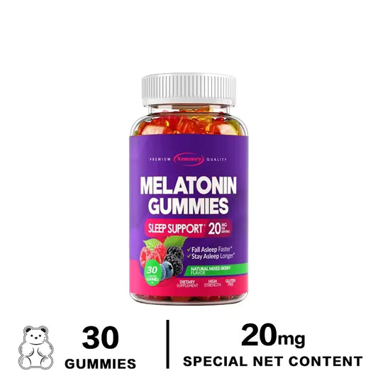 Melatonin Gummies - Enhances Immunity, and Supports Health, Improves Insomnia, Relieves Stress, Promotes Sleep