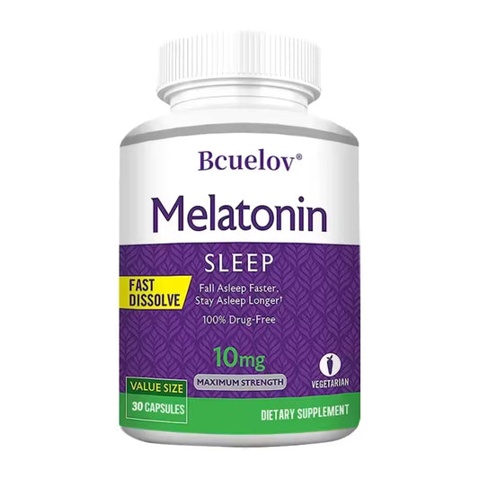 Sleep Melatonin Gel-Adult Sleep Supplement, Faster, Relieve Insomnia, Supplement Melatonin, Healthy Sleep